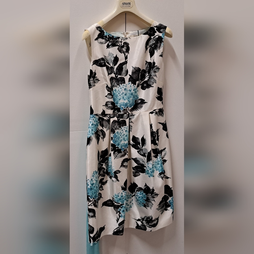 NWT Precis Petite Women's Dress Floral A-Line Sundress Belted  Size 10 US - Picture 3 of 14